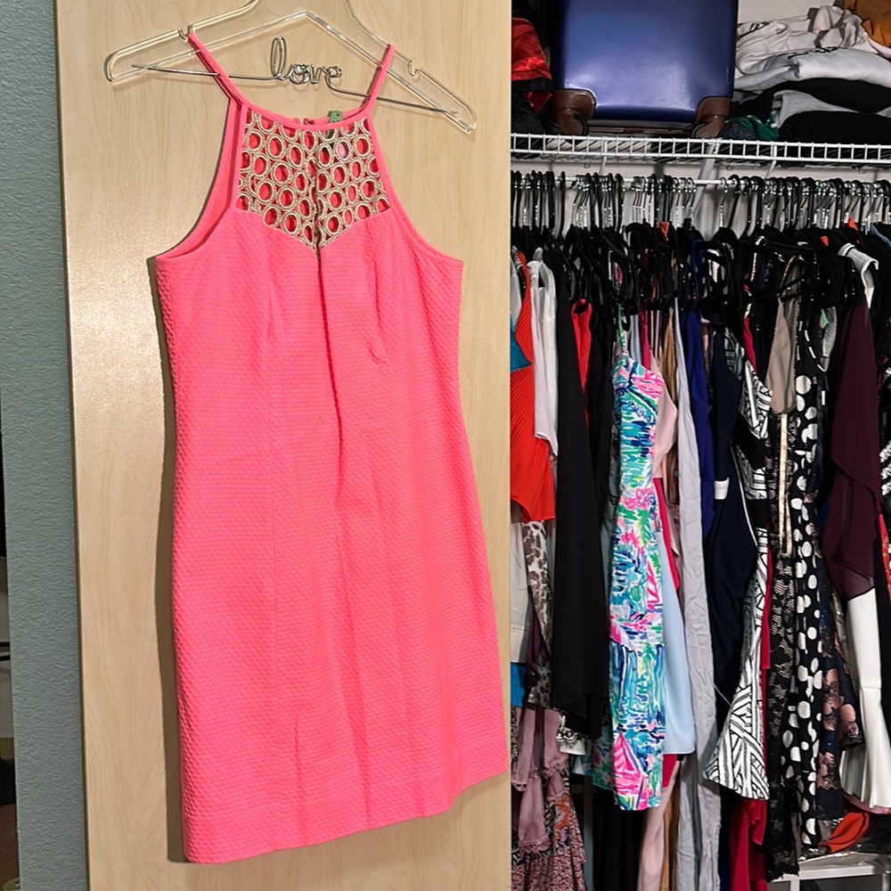 Pink formal dress